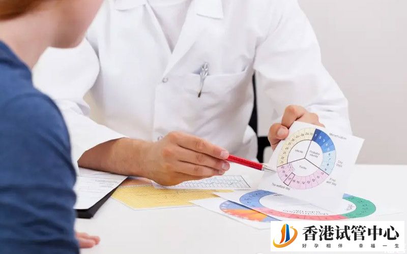 醫生正在給孕婦說明情況